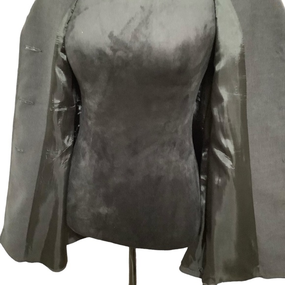 BEBE MADE IN ITALY New Wool Black Blazer/Jacket Size 4 - Picture 9 of 15